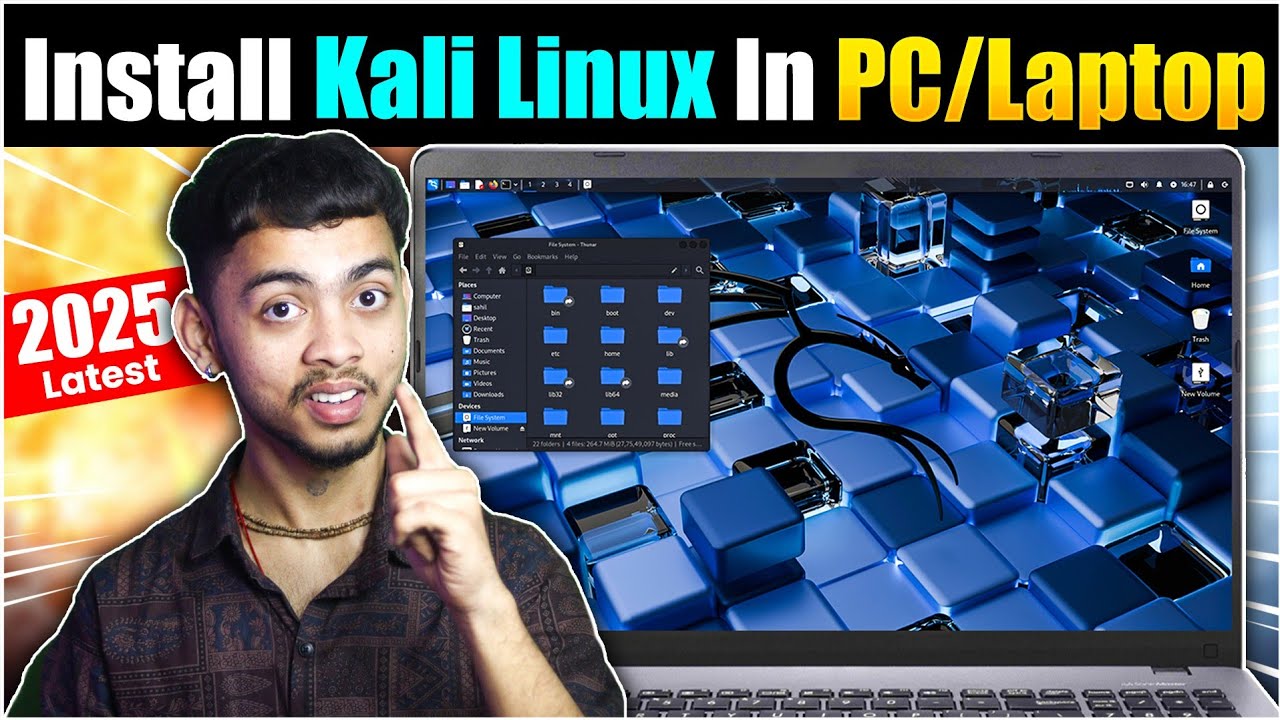 Download & Install Kali Linux 2025 - Complete Installation Guide