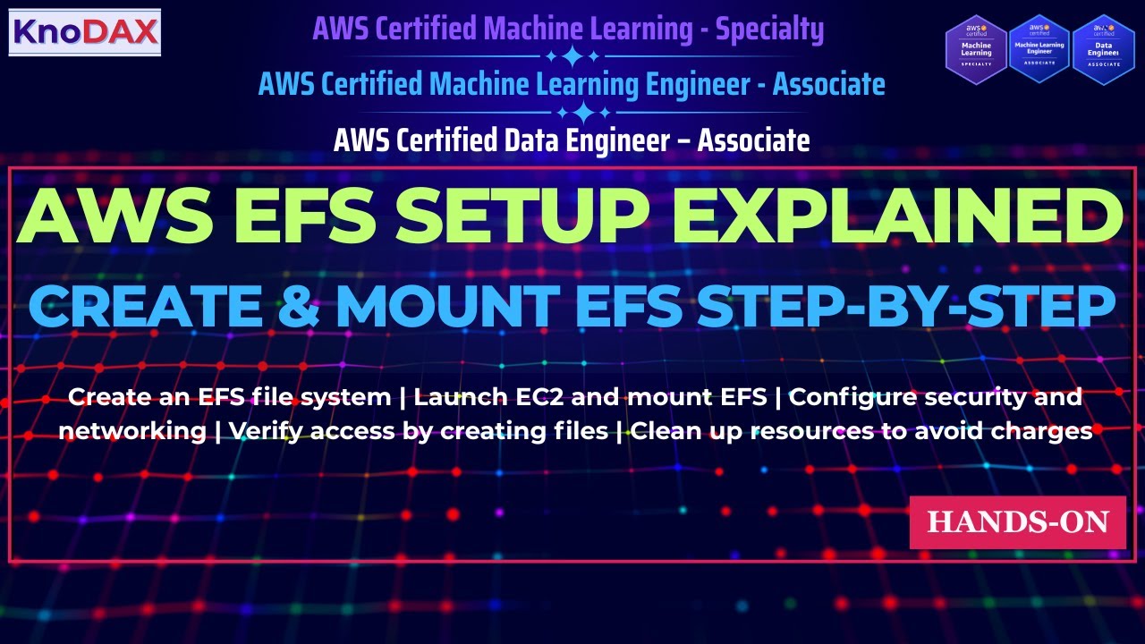 AWS EFS Tutorial: Step-by-Step Guide to Creating and Mounting Amazon EFS on EC2