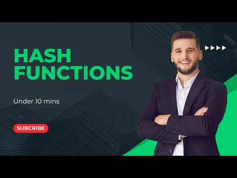 Cryptographic Hash functions under 10 mins