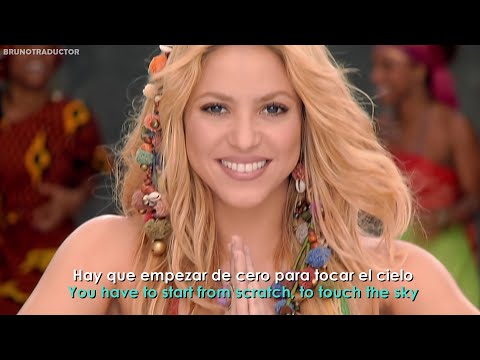 Shakira - Waka Waka (Esto es Ăfrica) // Lyrics + EspaĂąol // Video Oficial