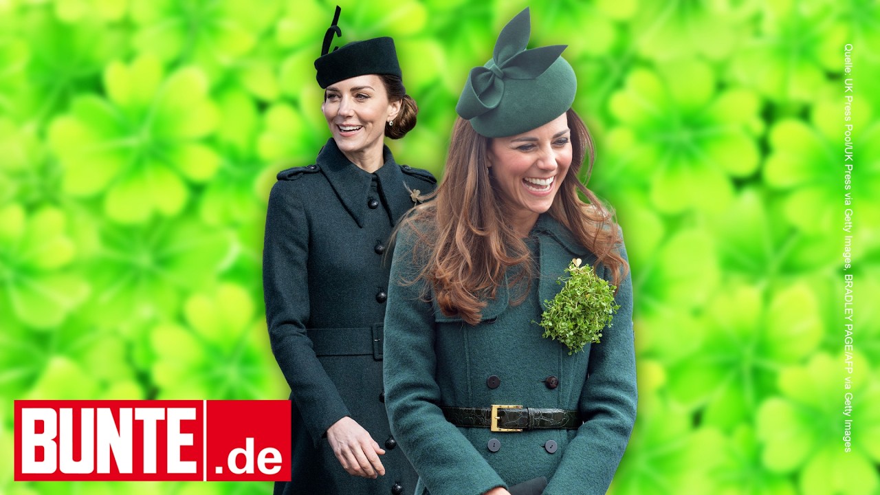 Prinzessin Kates grüne Outfits zum St. Patrick’s Day 🍀