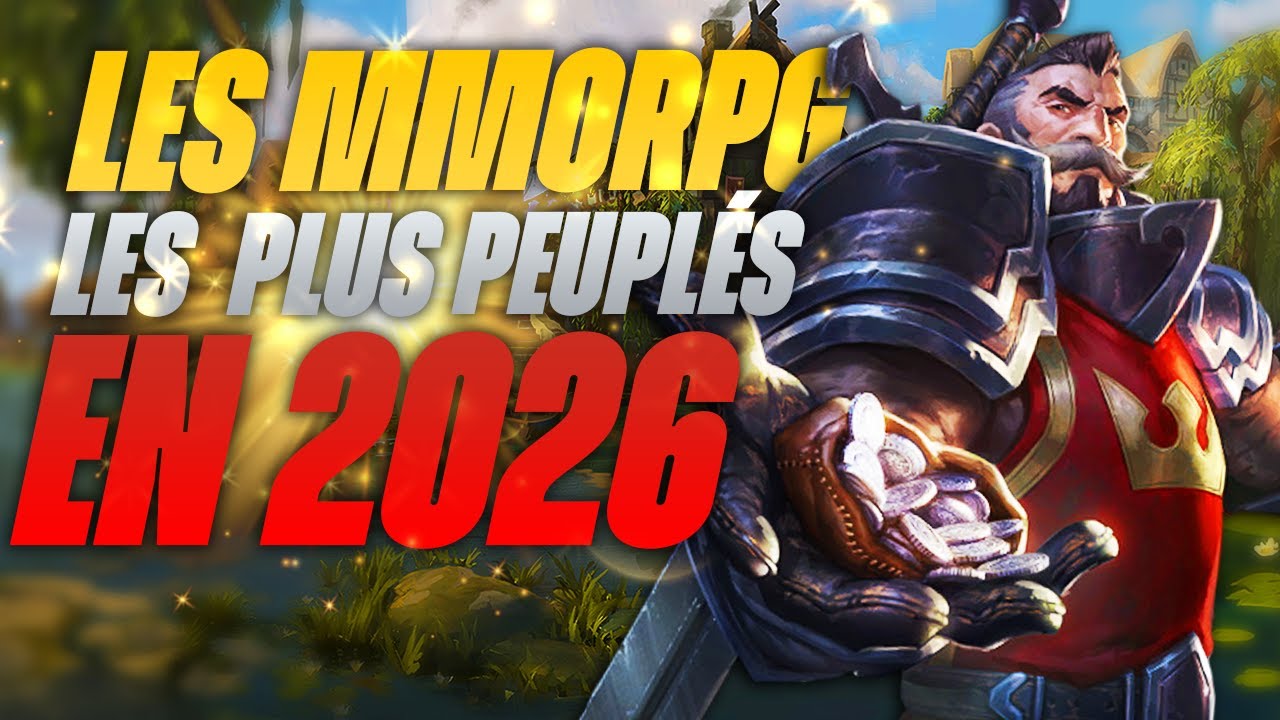 Top MMO Populaires en 2026 🌍 | WOW, TESO, FF14, AION2, Dofus
