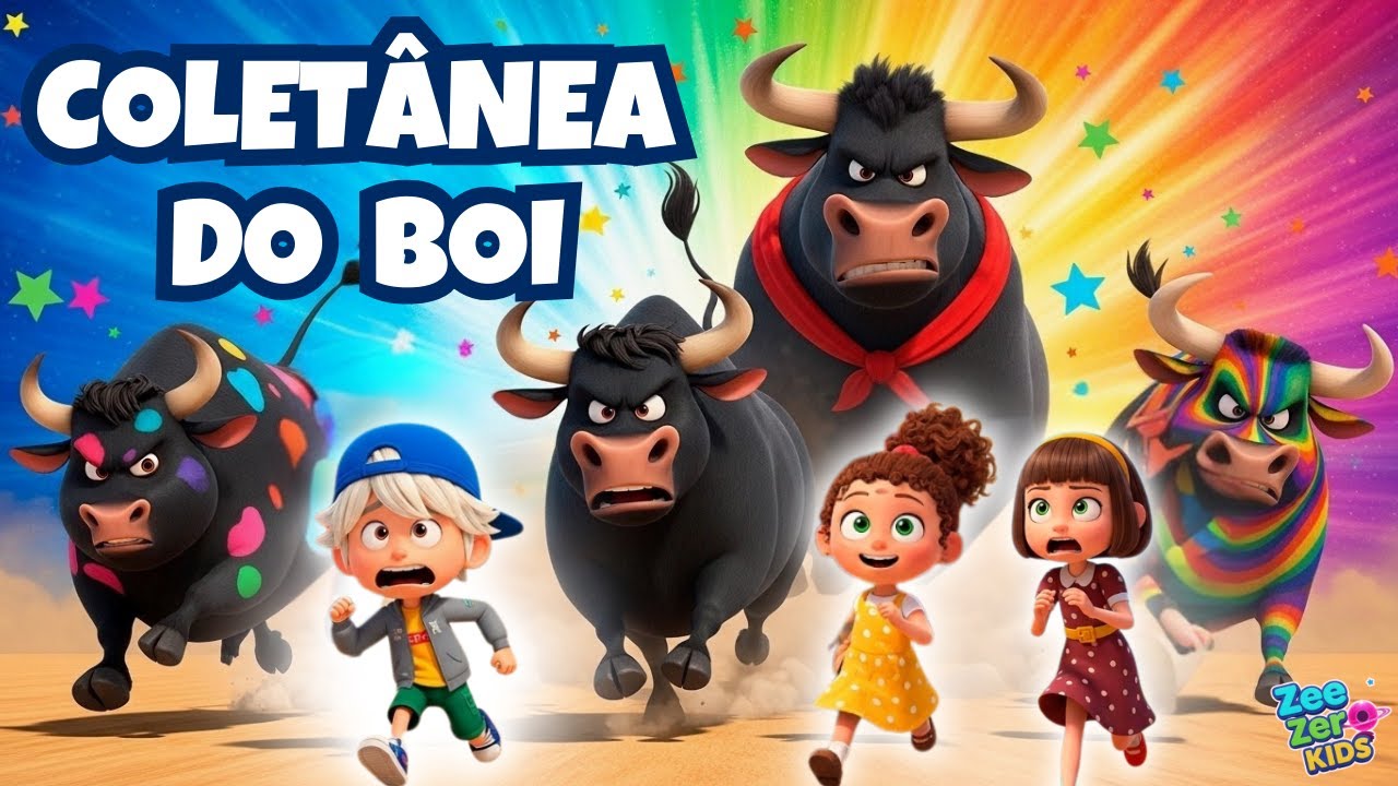 Coletânea do Boi 🐂: Os Bois Mais Divertidos e Coloridos para Crianças