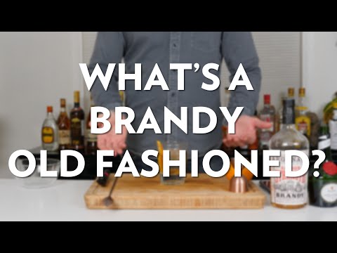 Marius Makes A Brandy Old Fashioned