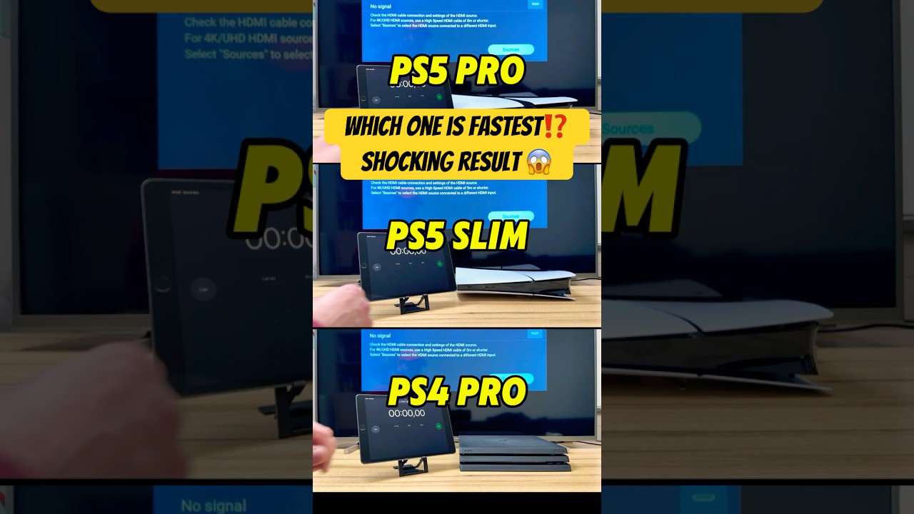 Boot Speed Test – PS Consoles 🎮