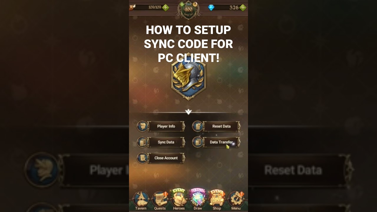 Guide to Obtaining Your Sync Code and Setting Up Password for 7DS Grand Cross PC Client