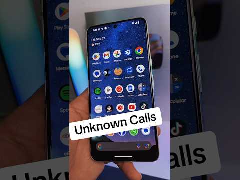 How to Block spam calls or unknown numbers. #phonetips #samsung #androids #calls