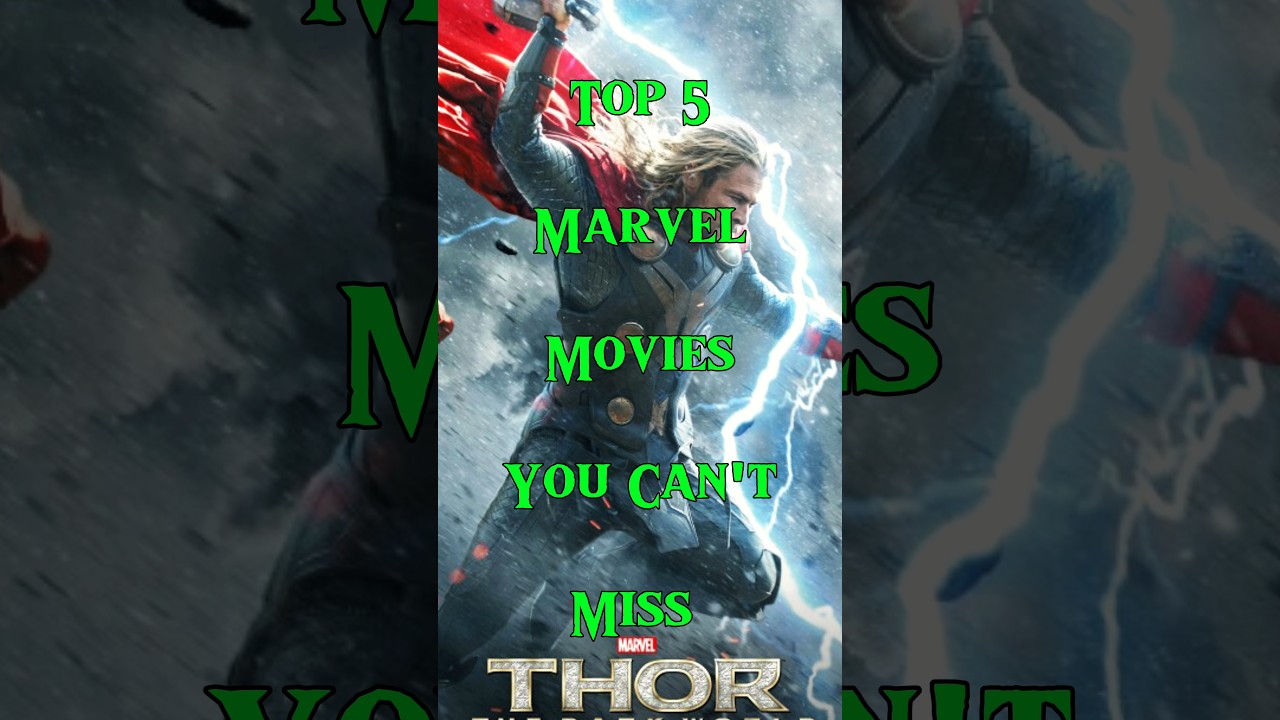 Top 5 Must-Watch Marvel Movies in Hindi: Top 5 Picks! 🎬