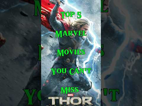 Top 5 Marvel Movies You Can't miss!! Marvel Movies In Hindi. #shorts #marvel #mcu #ironman #thor
