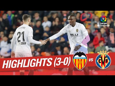 Highlights Valencia CF vs Villarreal CF (3-0)