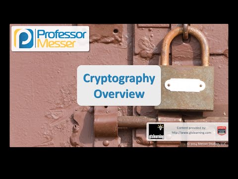 Cryptography Overview - CompTIA Security+ SY0-401: 6.1