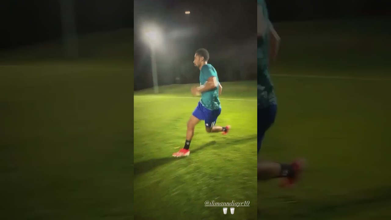 Entraînement individuel Iliman Ndiaye ⚽️#football  #foryou #everton  #training