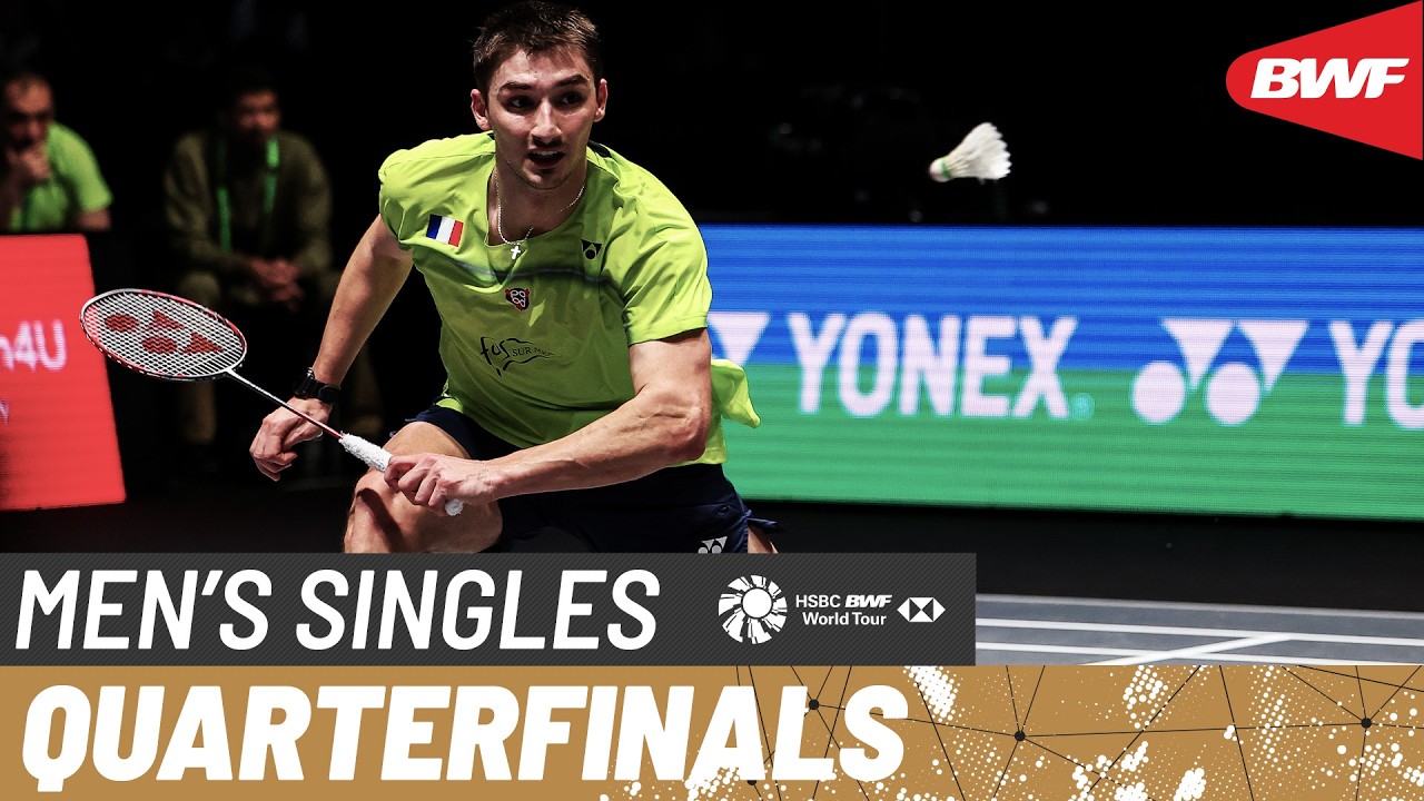YONEX All England Open 2026 | Christo Popov (FRA) [5] vs Lin Chun-Yi (TPE) | QF