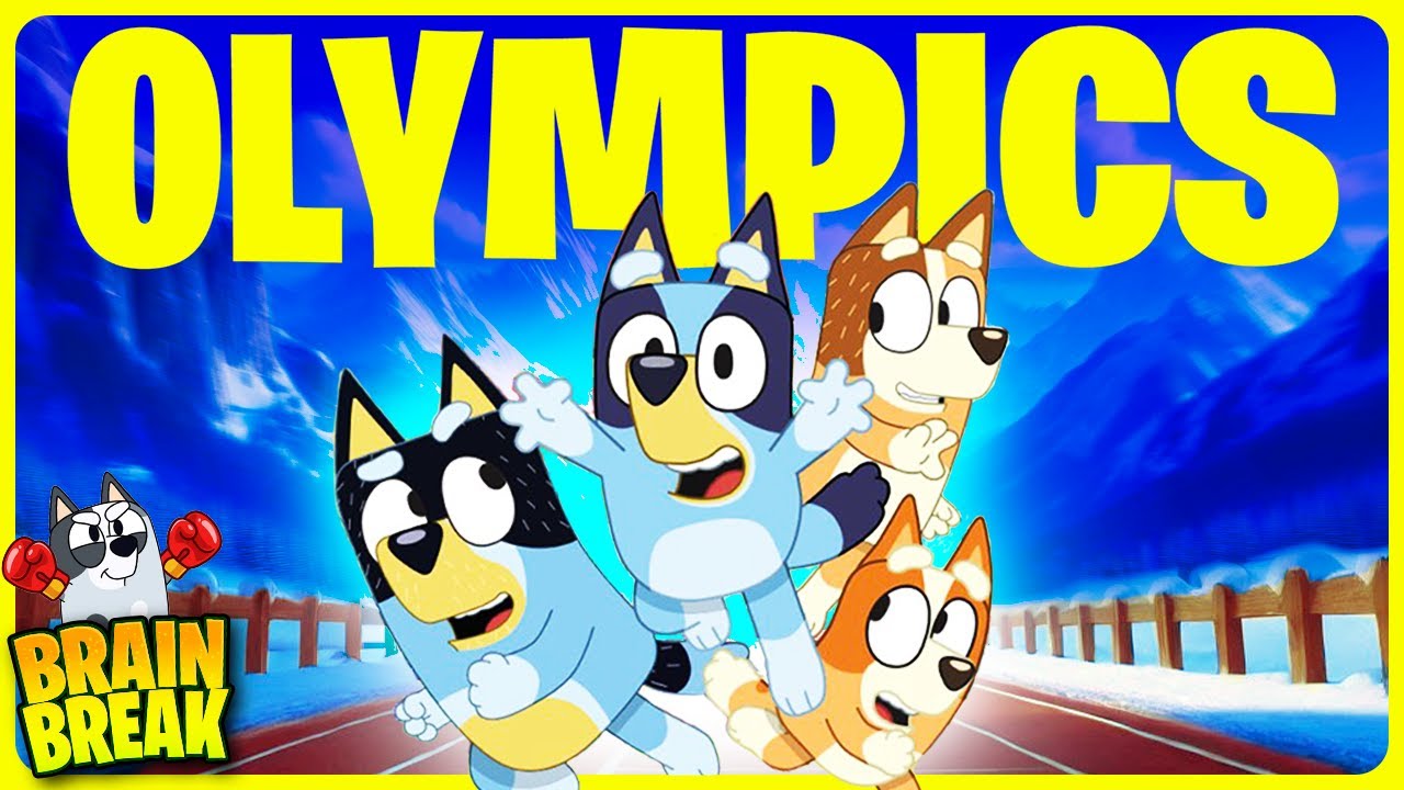 Bluey Olympics: Winter Brain Break for Kids 🥇