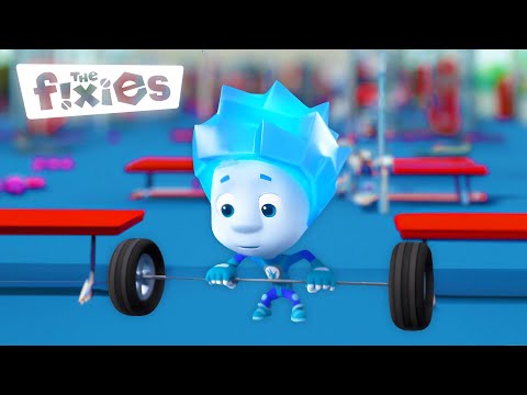 Nolik's Workout! | The Fixies | Animated Kids Show