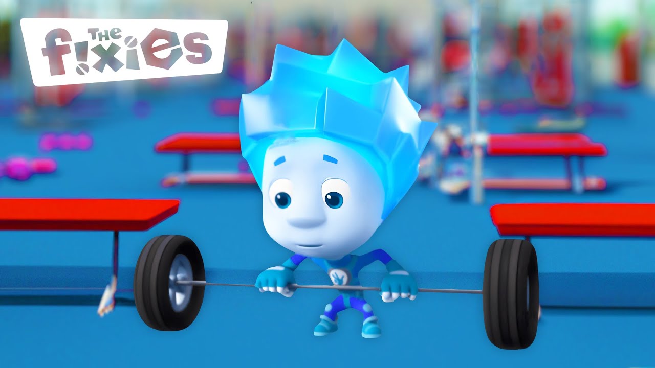 Nolik's Workout! | The Fixies | Animated Kids Show