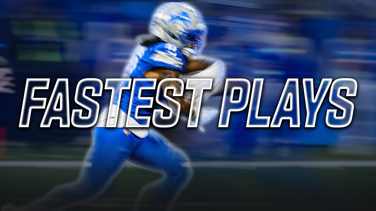 Top Fastest Plays of the 2025 NFL Season 🏈