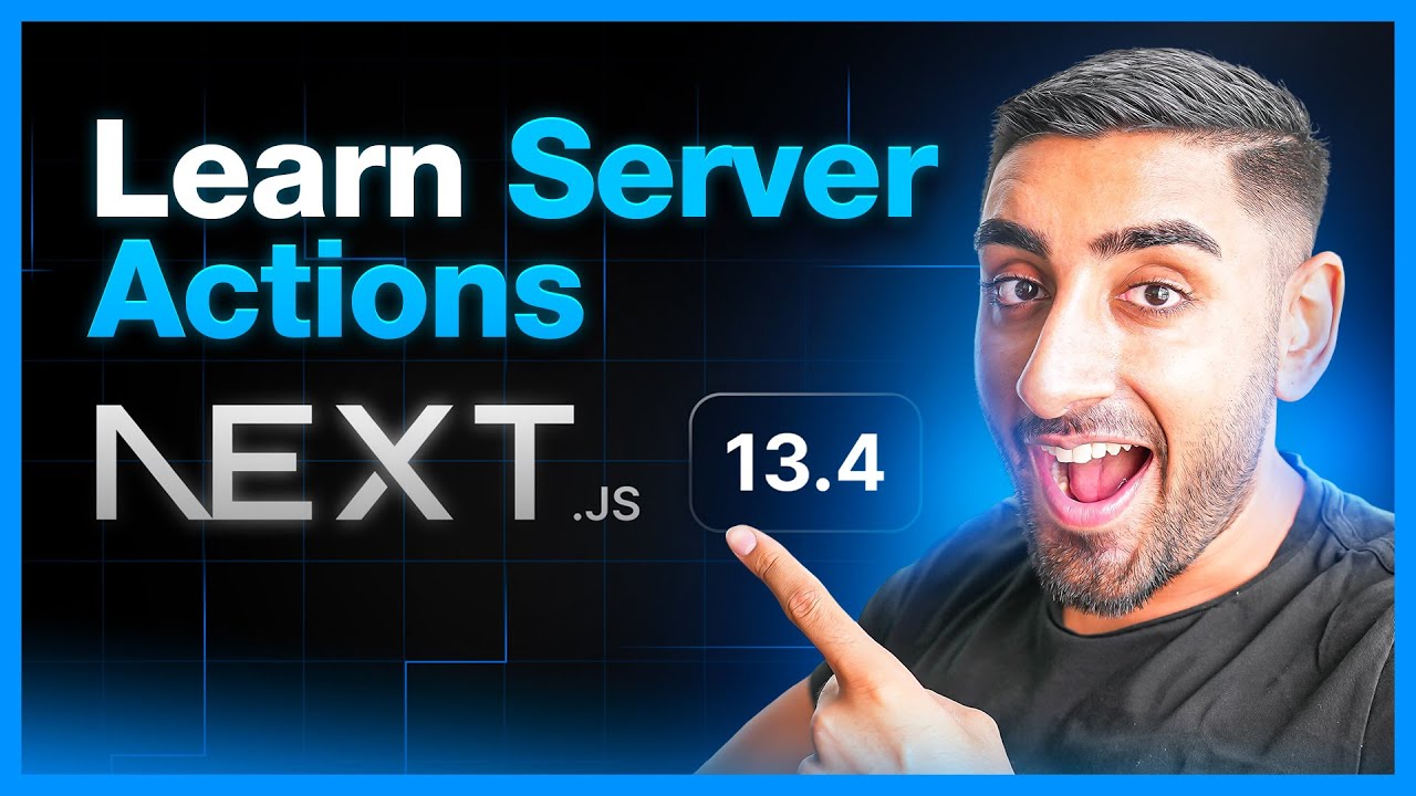 Next.js 13.4 Server Actions in 24 Minutes 🚀