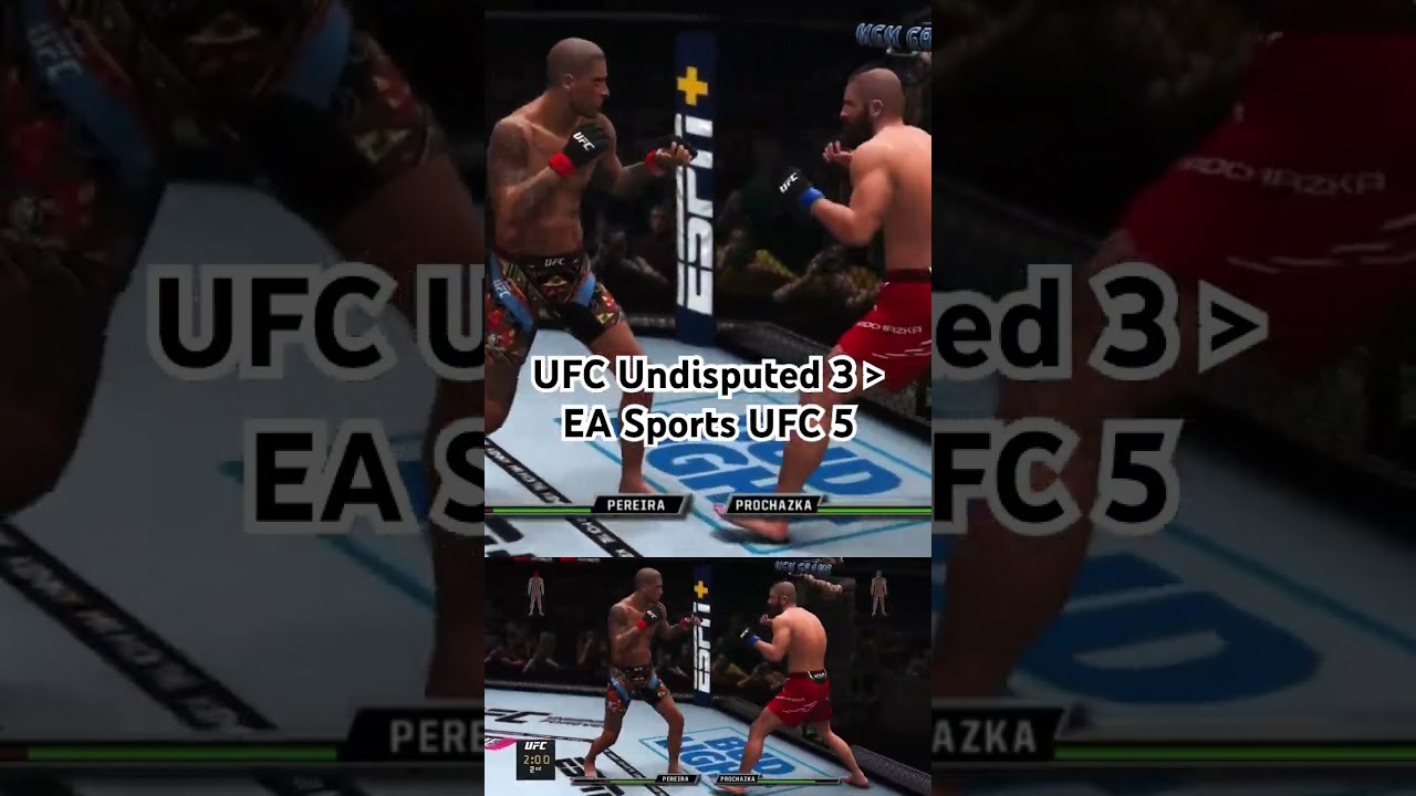 UFC Undisputed 3 vs EA Sports UFC 5 🥊
