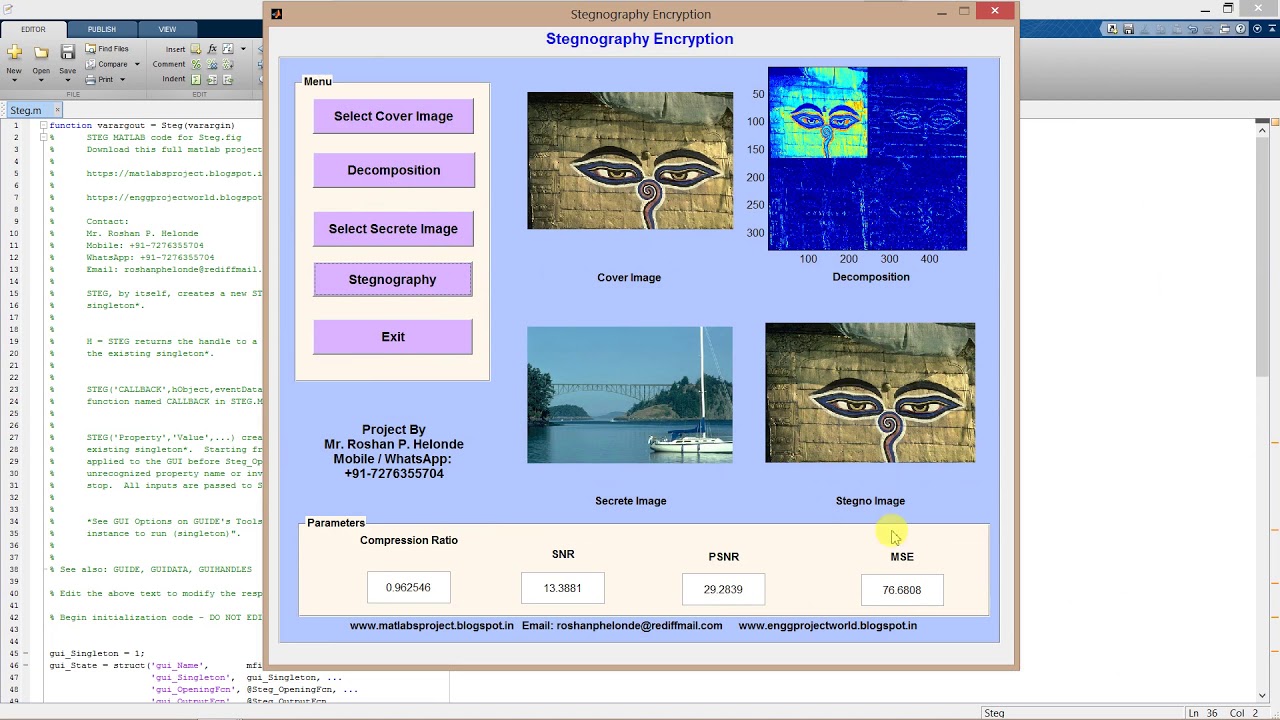 Matlab Image Steganography: Final Year Project Guide πΈ