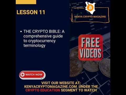 ๐ Module 11: A-Z Crypto Glossary โ Essential Terms Explained for Beginners (2025 Edition)