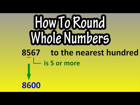 How To Round Off Whole Numbers Explained