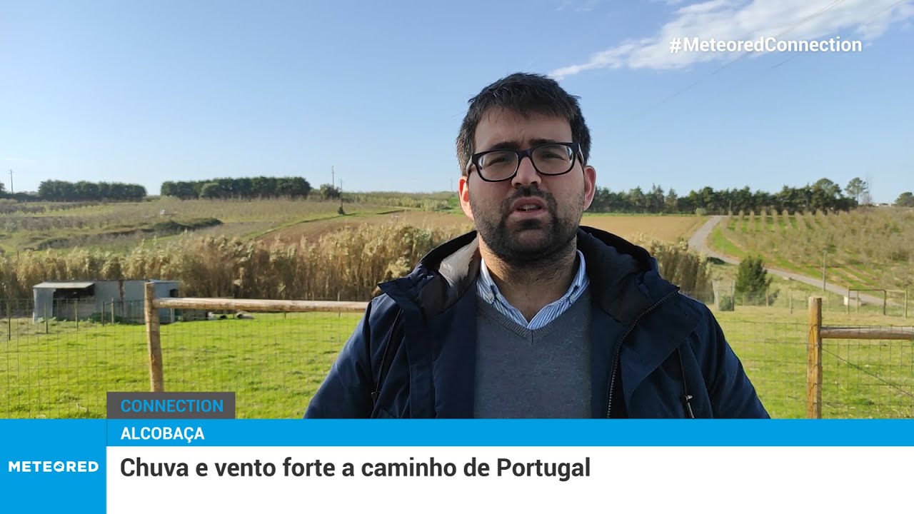 Previsão de Chuva e Ventos Fortes em Portugal nos Próximos Dias