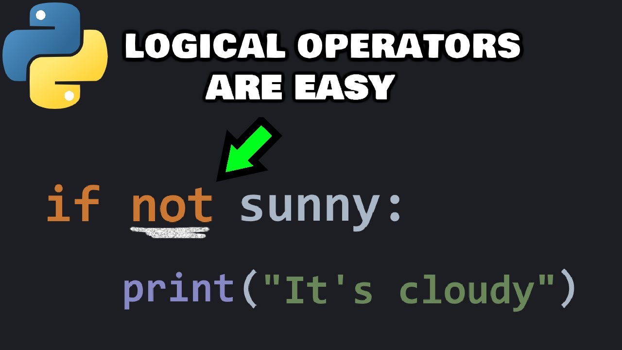 Master Python Logical Operators: and, or, not Explained with Examples 🔍