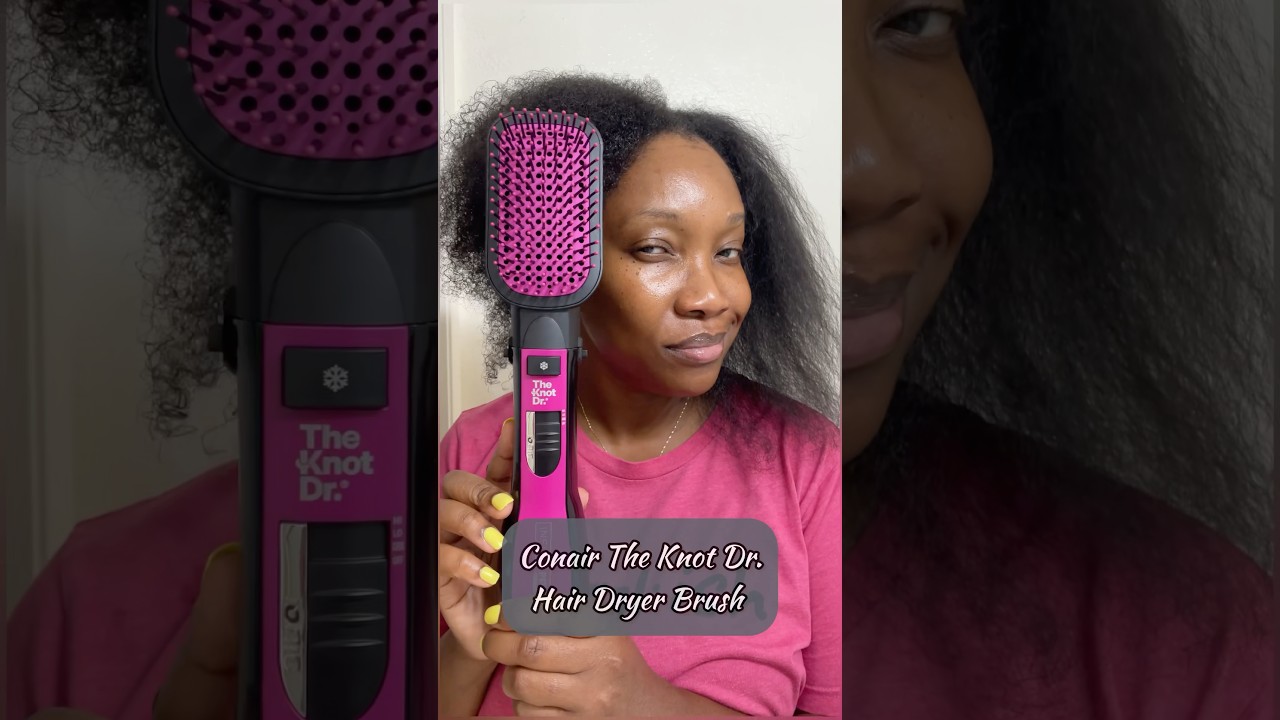 Conair The Knot Dr. All-in-One Dryer Brush 🌟