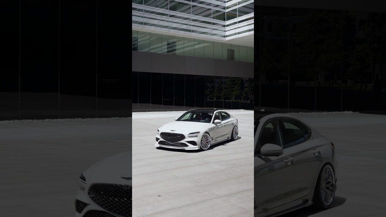 520HP 2025 Genesis G70 AWD at SEMA 🚗