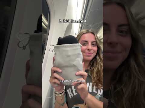 3 things you need to survive a 16hr flight in economy #traveltips #flighttips #amazonfinds #travel