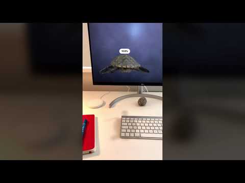 Viewing a Sketchfab model in iOS Quick Look AR