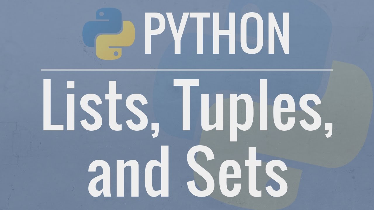 Python for Beginners: Master Lists, Tuples & Sets π