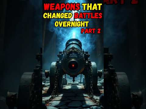 ⚔️ Weapons That Changed Battles Overnight [Part 2] 😱😱 #history #facts #unrealsecrets #warfare