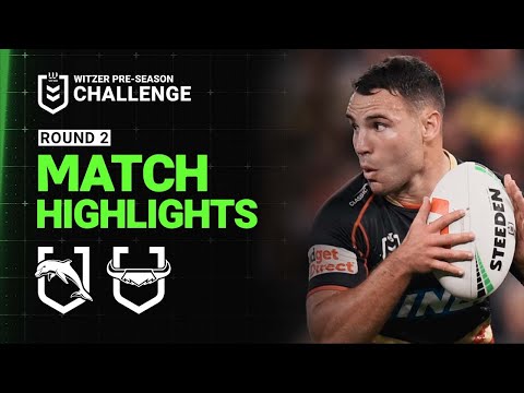 NRL Match Highlights 2025 | Cowboys v Dolphins | Pre-Season, Week 2