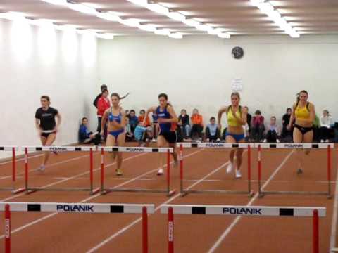 Nikol's 60m Hurdles Race in Ostrava (2010) 🏃‍♂️