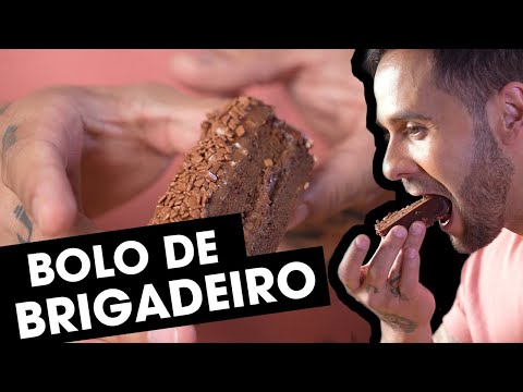 Como fazer um delicioso bolo de brigadeiro - Chef Diego Lozano