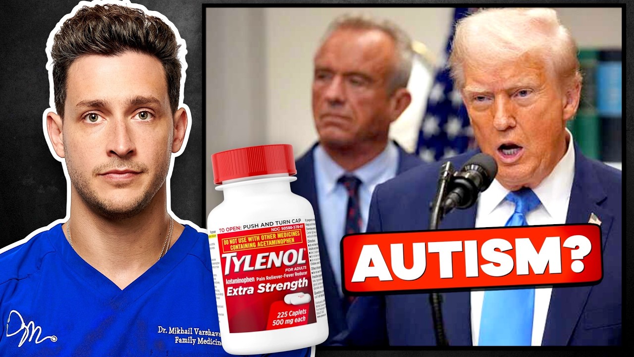 Controversial Press Conference on Tylenol and Autism Involving Prominent Figures
