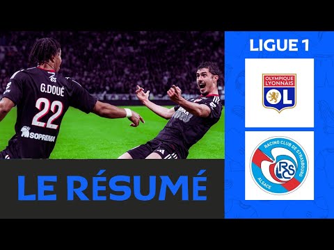 Lyon - Strasbourg | 2-1 | Résumé du Match | Ligue 1 2025-26 | OL RCSA