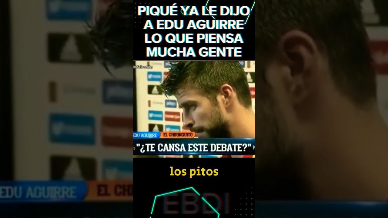 PIQUÉ revela lo que muchos piensan del chiringuito ⚽
