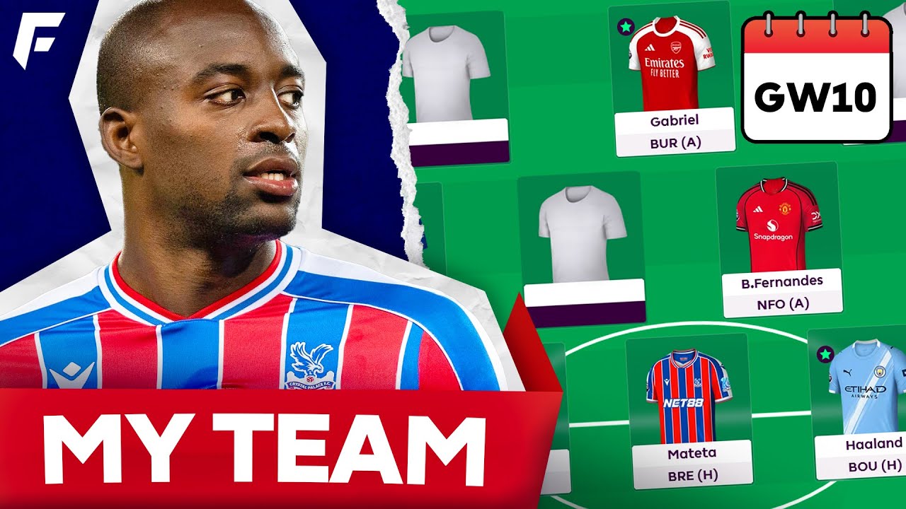 FPL GW10 Team Reveal ✅ Two Transfers Made! Expert Tips for Your Fantasy Premier League Draft 🔥