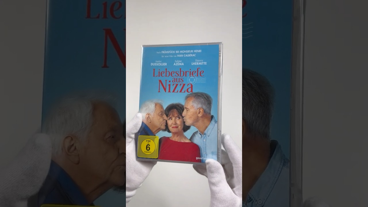 N´avoue jamais - Liebesbriefe aus Nizza (DVD) ASMR Unboxing