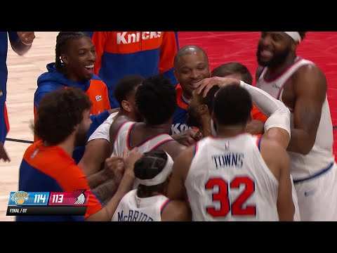 Mikal Bridges Drains the Three To Win The Game! #TissotBuzzerBeater