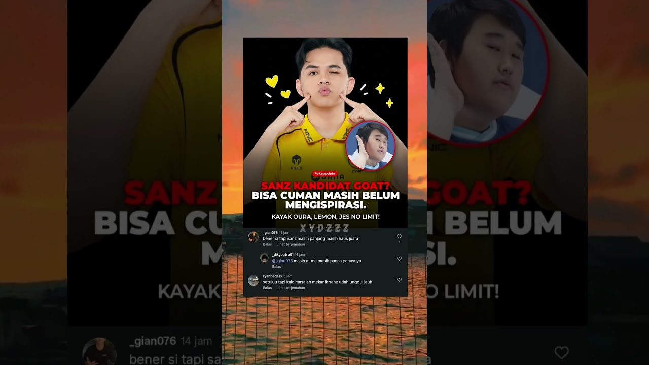 SANZ CALON GOAT 😱