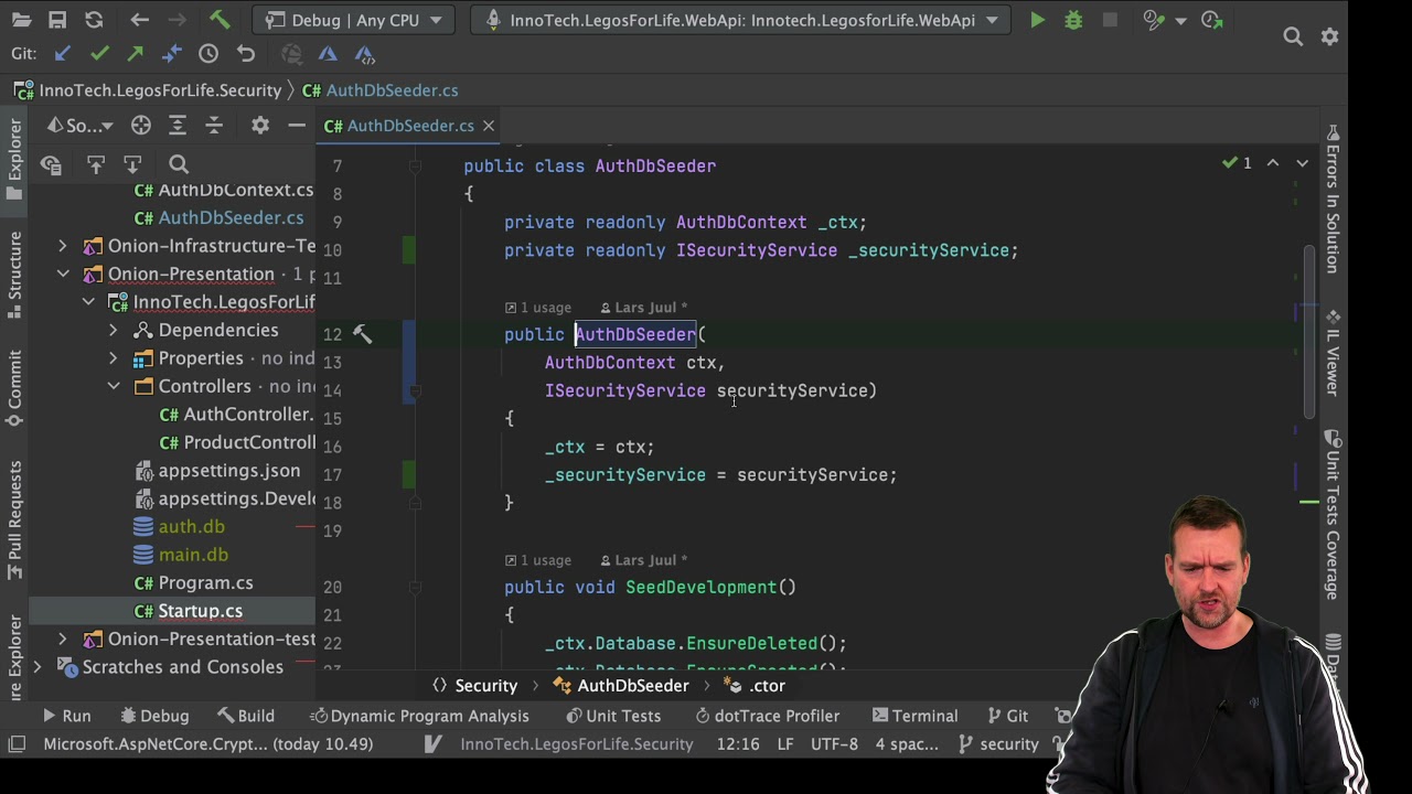 Distributed Programming Fullstack 2021 | S3P18 | Security | Swagger Authentication with Hashed Passwords