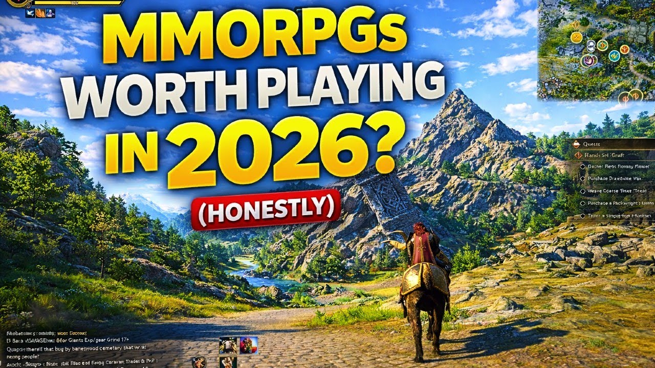Best MMOs to Play in 2026 After 2025's Rough Year 🎮