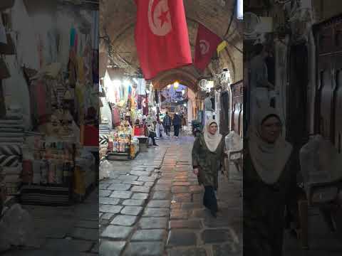 #Tunis, Tunis Streets,Street Life Tunis,Virtual Walking Tour,El madina, Visit Tunisia 2025