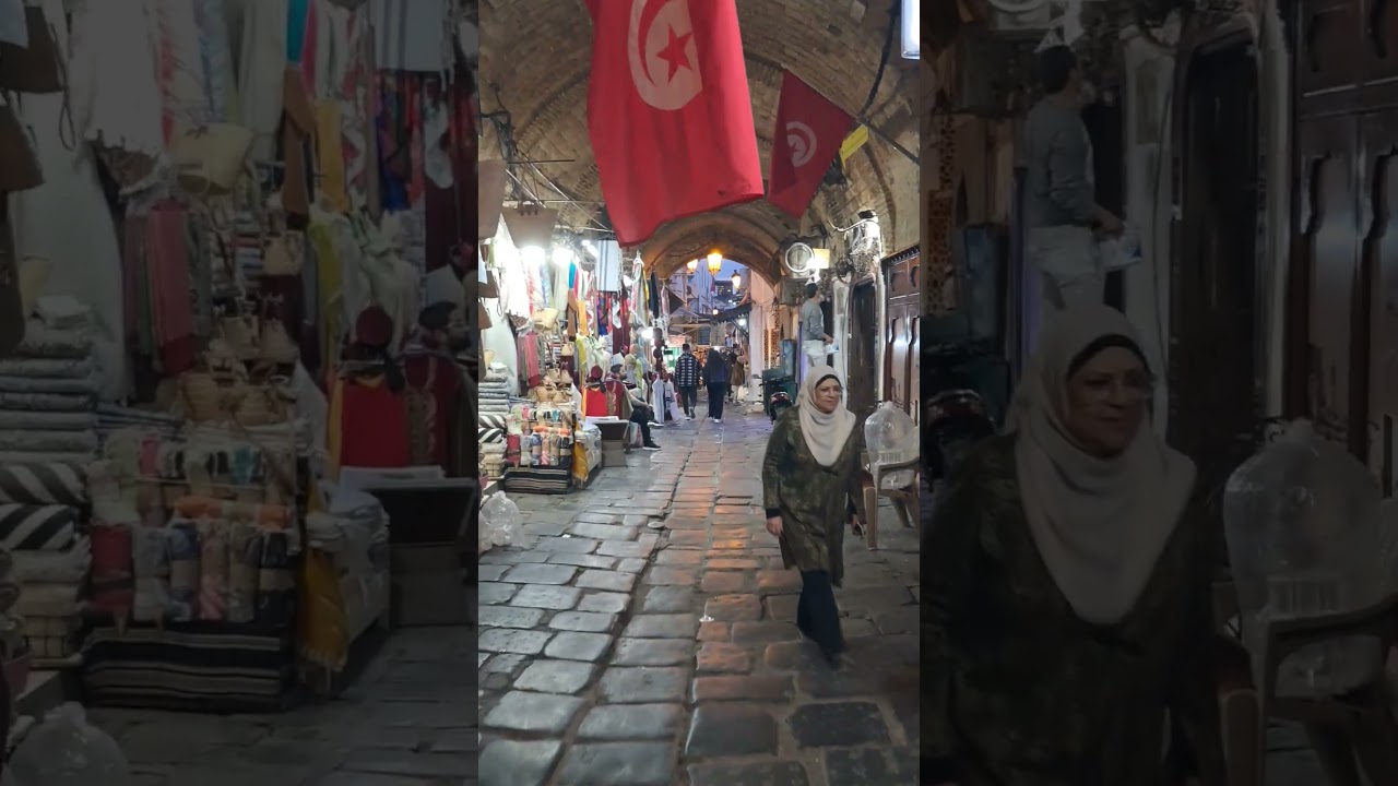Explore Tunis: Virtual Walking Tour Through the Vibrant Streets of El Madina 🇹🇳
