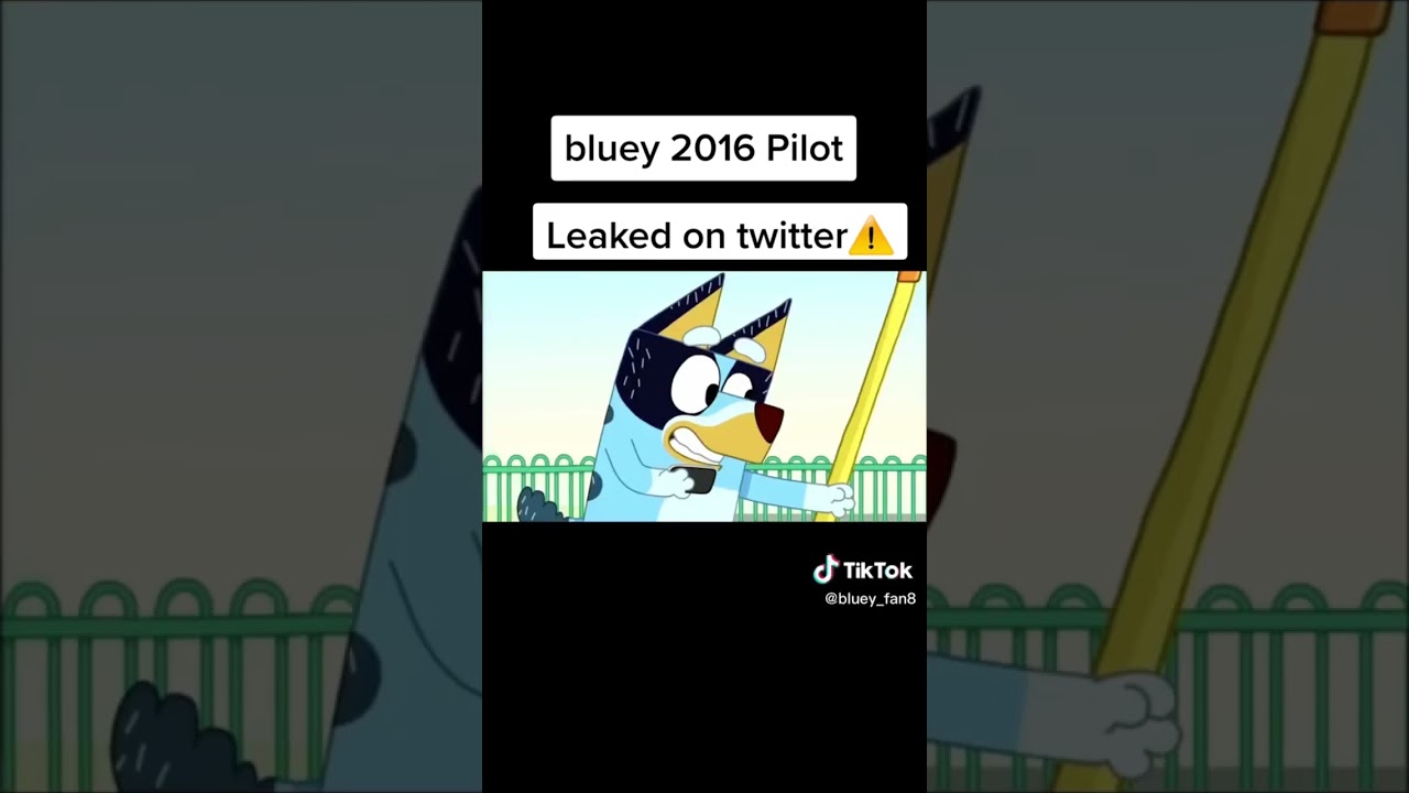 Bluey 2016 Pilot Episode 🎬
