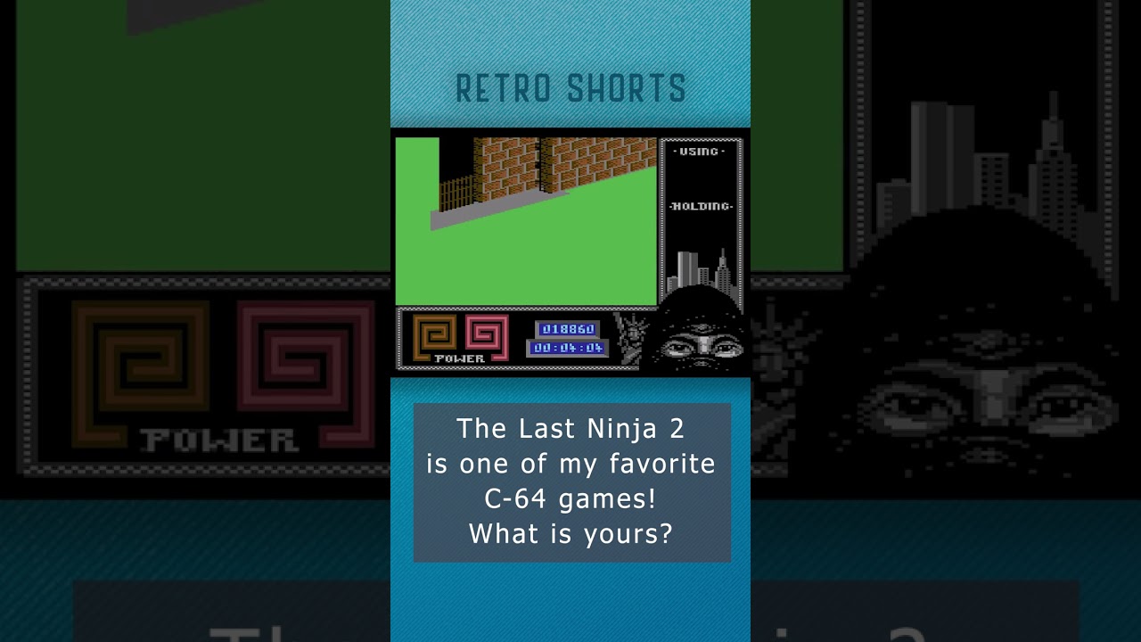 The Last Ninja II on C-64 🎮